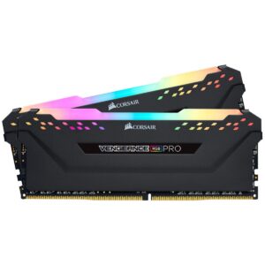 CORSAIR VENGEANCE® RGB PRO 16GB (1 x 16GB) DDR4 DRAM 3600MHz C18 Memory Kit — Black