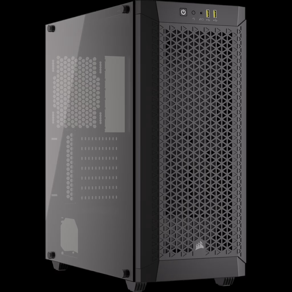 Airflow Mid Tower Atx Cabinet Black