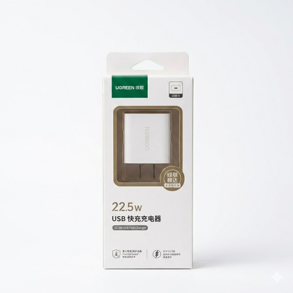 UGREEN X208 22.5W USB Fast Charger white 35286