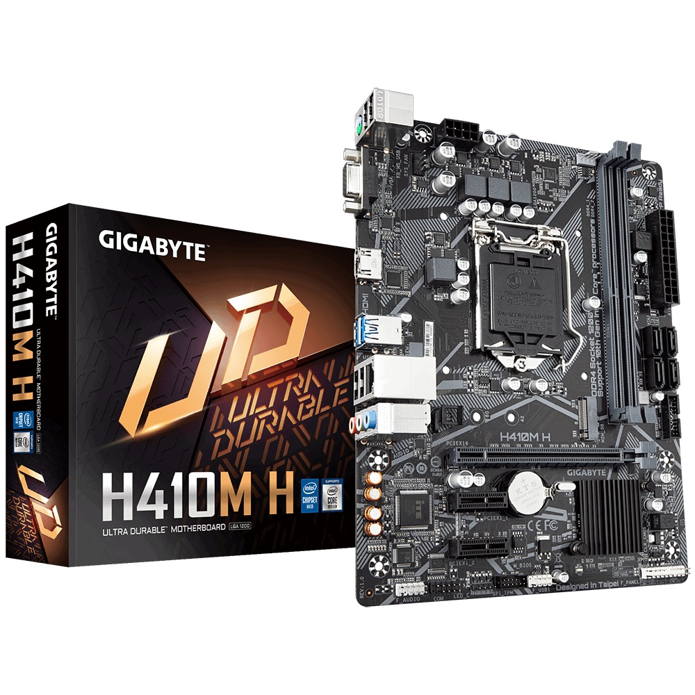 Gigabyte Motherboard H410M H V 2 – Ultra Durable