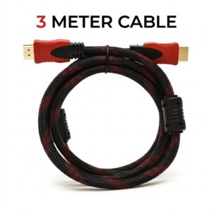 HDMI Cable CCS with Mesh Round 3 Meter