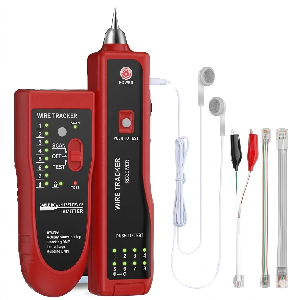 868 Network Lan Phone Tester Wire Tracker Usb Coaxial Cable Tester
