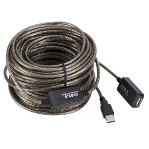 USB 2.0 Extension Cable (Male to Female) – 20m Length with Double IC Technology