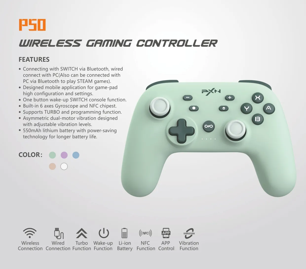 PXN P50 Wireless Gamming Controller