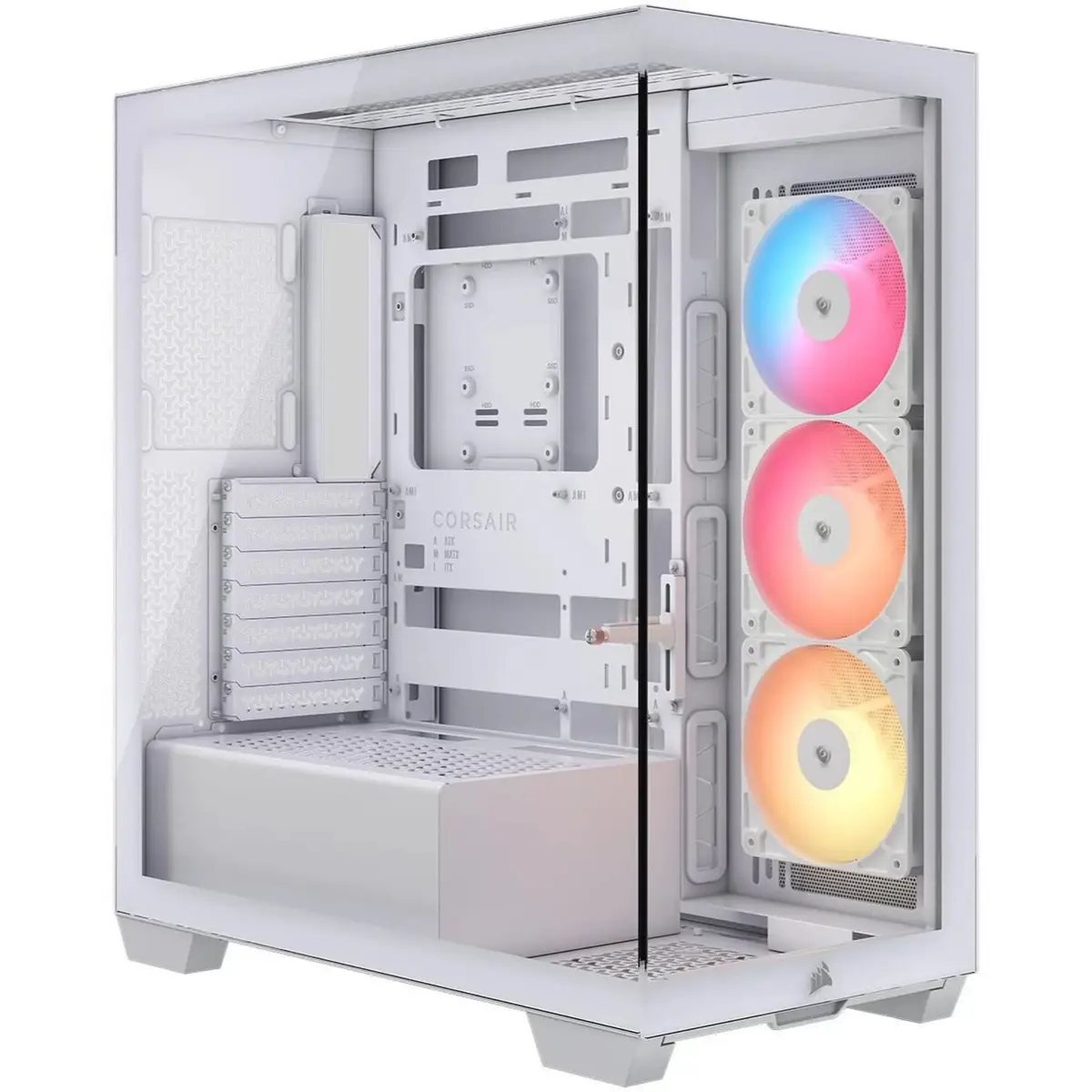 Corsair 3500X RS-R ARGB Mid-Tower Case – White