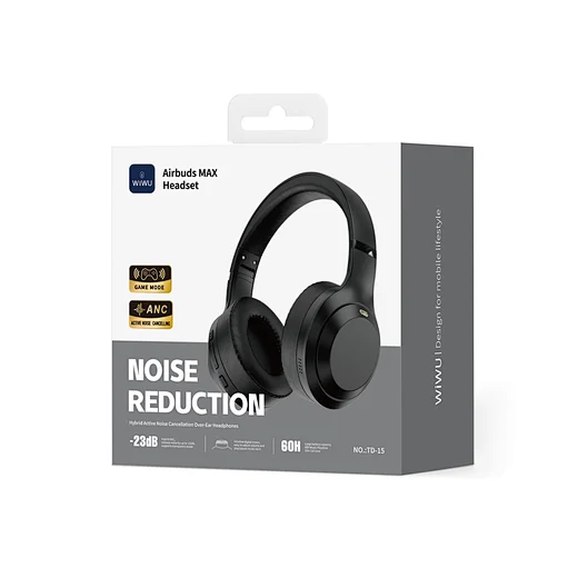 WIWU TD-15 ANC Soundbasha Headset Black