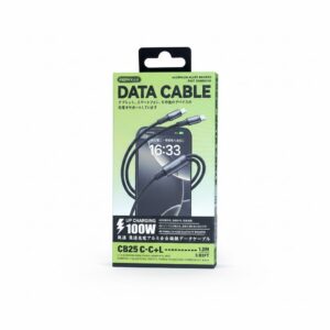 REMAX CB25(C-C+L) 100W Wind speed 2 in 1 Aluminum alloy braided data cable  1.2M
