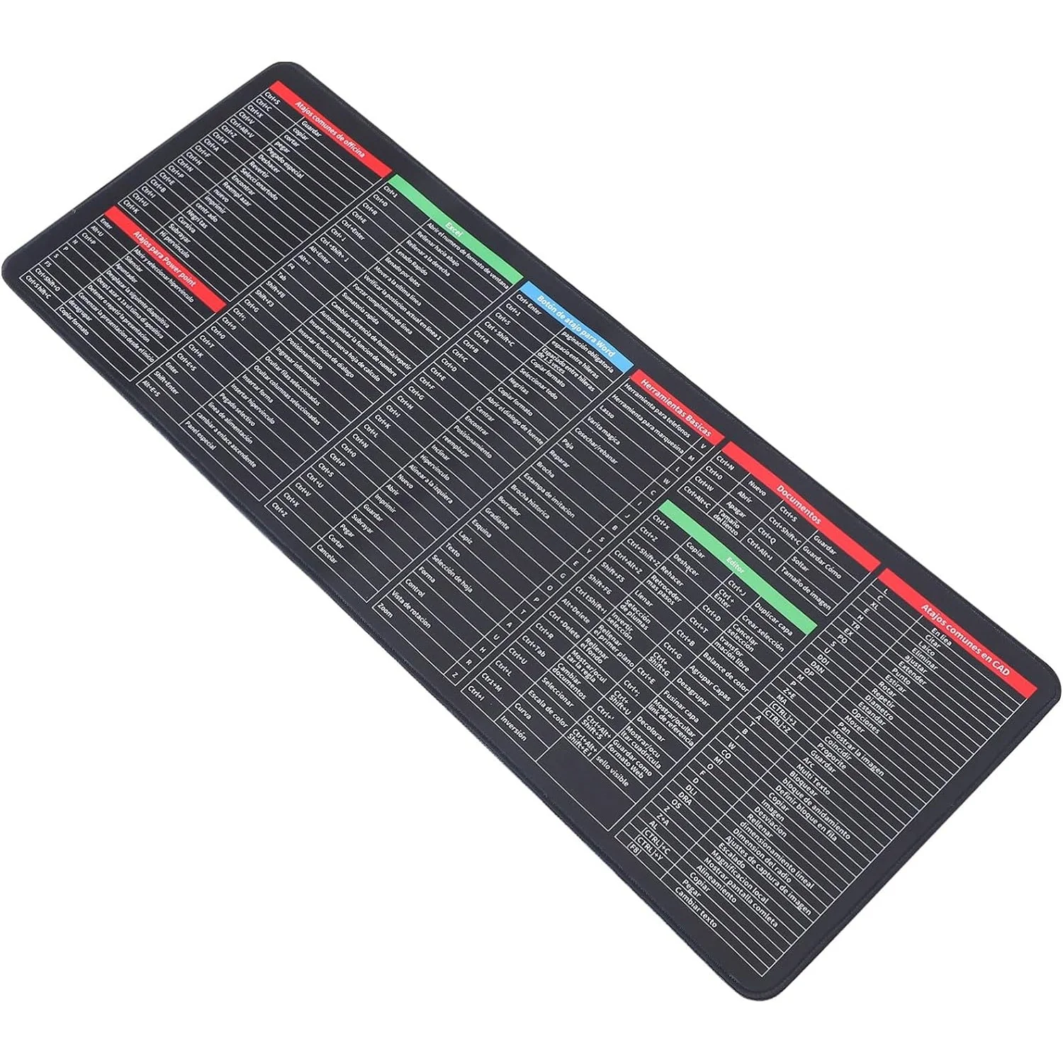 M102 Short Cut code Big Mouse Pad 900x400x3mm