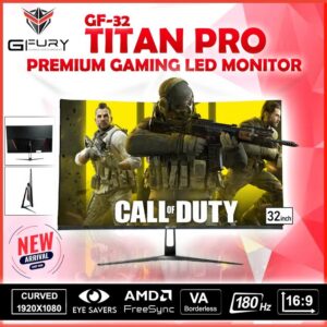 GFury GF-32″ TITAN PRO Curved Gaming Monitor