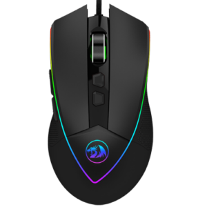 Redragon M909 EMPEROR High-Precision RGB Gaming Mouse, 12400 DPI (Black)