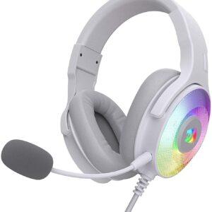 Redragon H350W PANDORA RGB USB Gaming Headset (White)