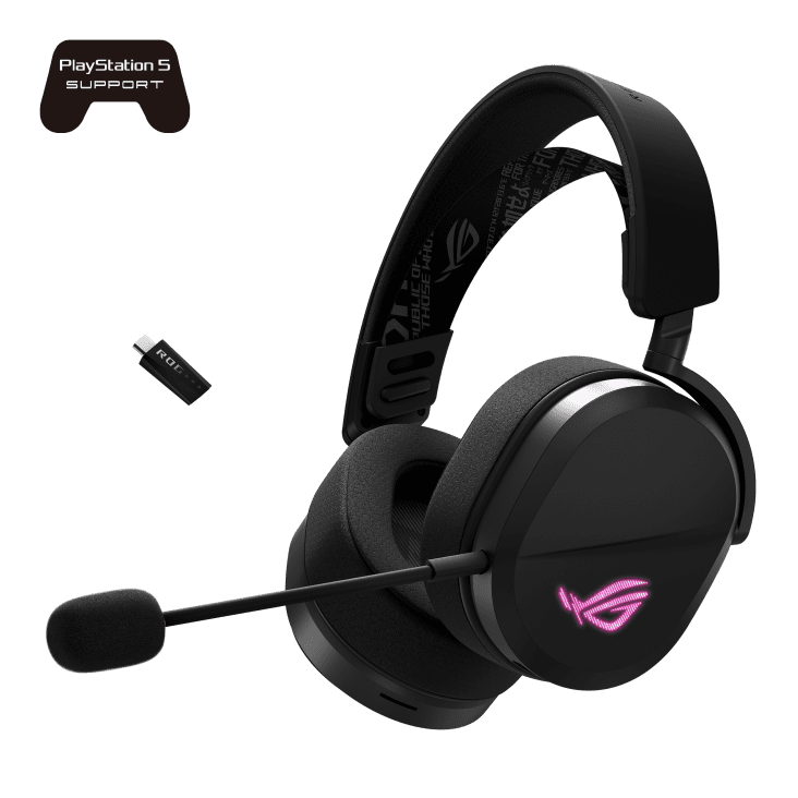 ASUS ROG Pelta (A501) Wireless Gaming Headset – Black