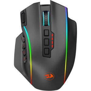 Redragon M901P-KS PERDITION PRO Wireless and Wired RGB Gaming Mouse (Black)