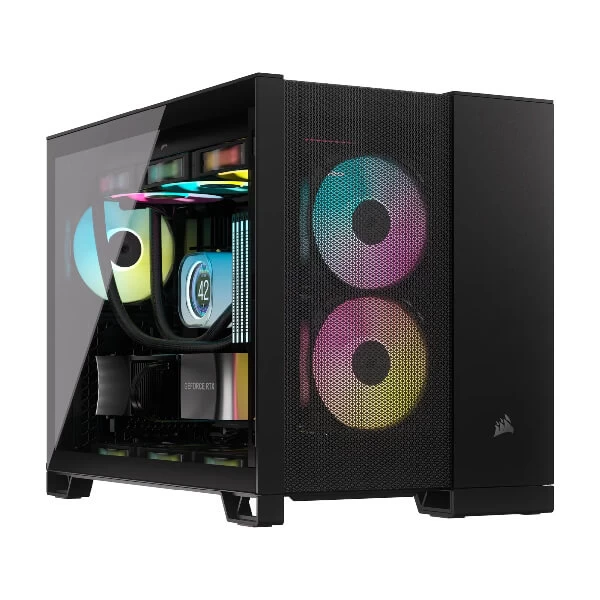 2500D AIRFLOW Mid-Tower Dual Chamber PC Case
