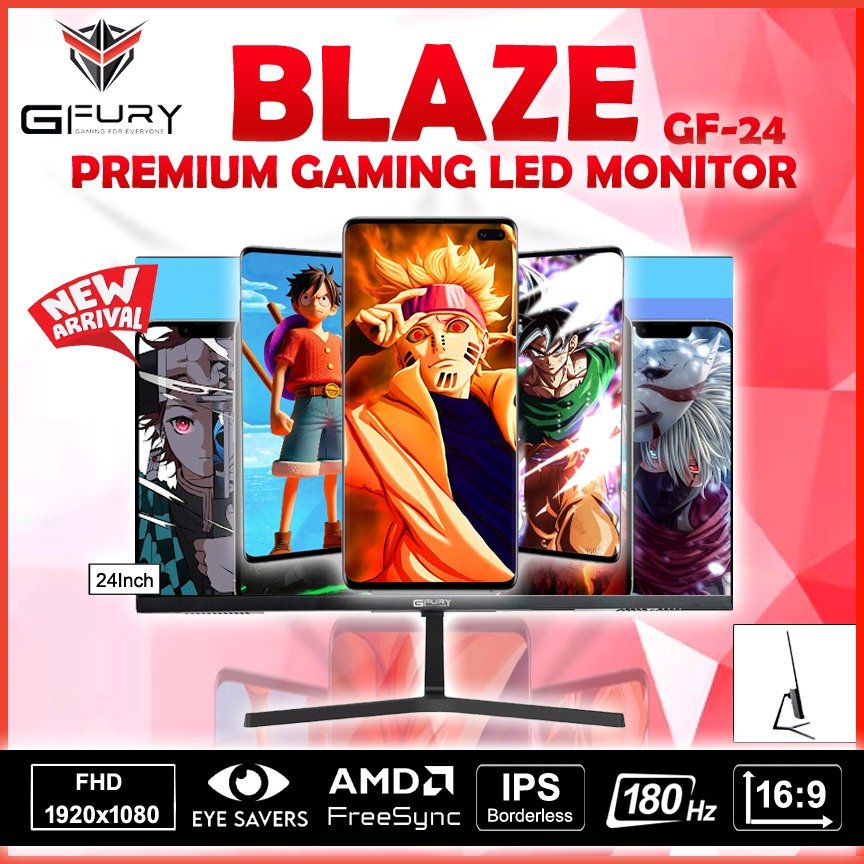 GFury Blaze GF-24″ LED Flat Monitor
