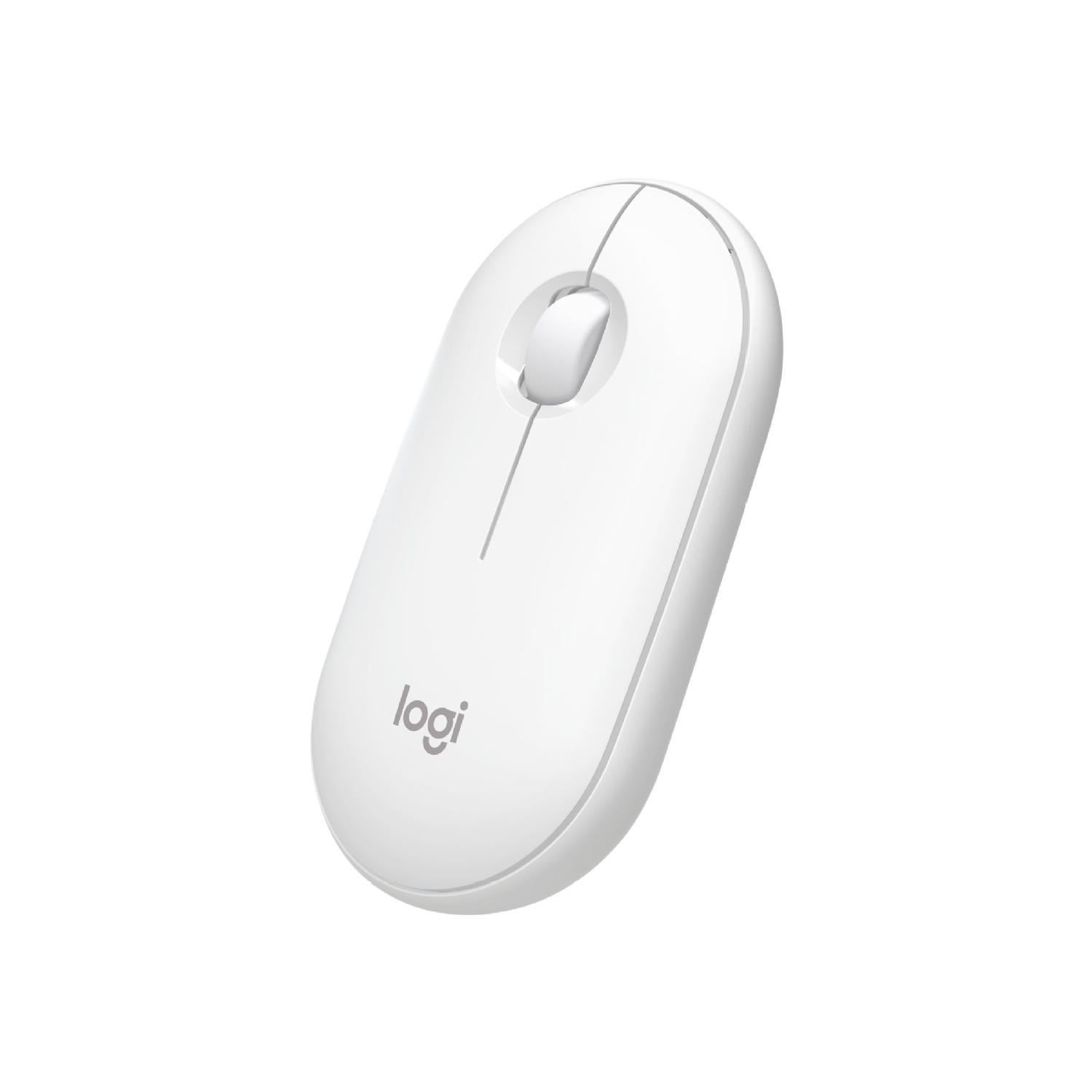 Logitech Pebble M350 Wireless Mouse (Off-White)