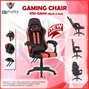 GFury Gaming Chair KW-G8193 (Black & Red)