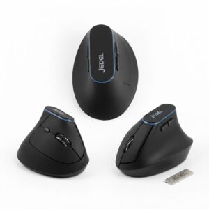 JEDEL W925P BT + Wireless Vertical and Rechargeable Mouse