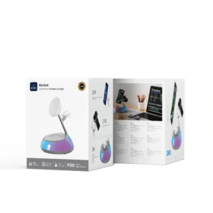 WIWU Wi‐W036 QI2.0 Aurora 3 in 1 Wireless Charger