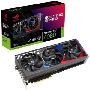 Asus Rog Strix GeForce RTX 4080 16GB OC Edition Graphics Card
