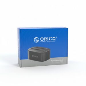 ORICO 6228US3-C 2.5″/3.5″ SATA HDD/SSD Dual-bay Dock with Offline Clone Function