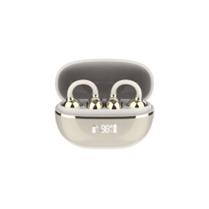 LDNIO T09 Wireless Stereo Earphones – Bluetooth 5.4, Low Latency Gaming, Touch Control GOLD