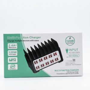 T8 Multi function 20 Port 120W With Holder