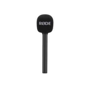 RODE Interview Microphone Handle, Mic Handheld Adaptor With Windshield Foams