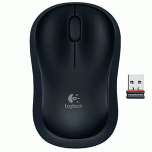 Logitech B175 Wireless Mouse-Ergonomic design (Black)