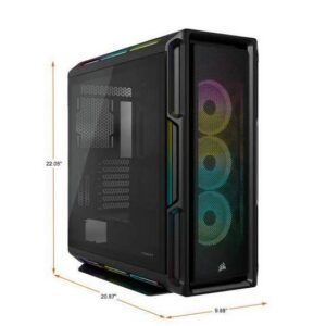 Corsair iCUE 5000T RGB Tempered Glass Mid-Tower ATX PC Case — Black