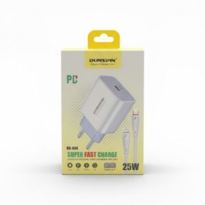 DUNSPIN KB-604 25W SUPER FAST CHARGE with IP TO C CABLE