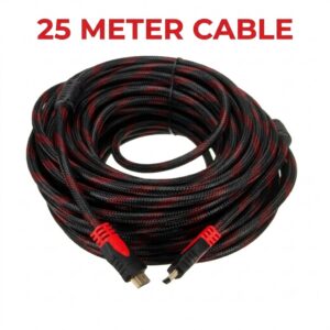HDMI Cable CCS with Mesh Round 25 Meter