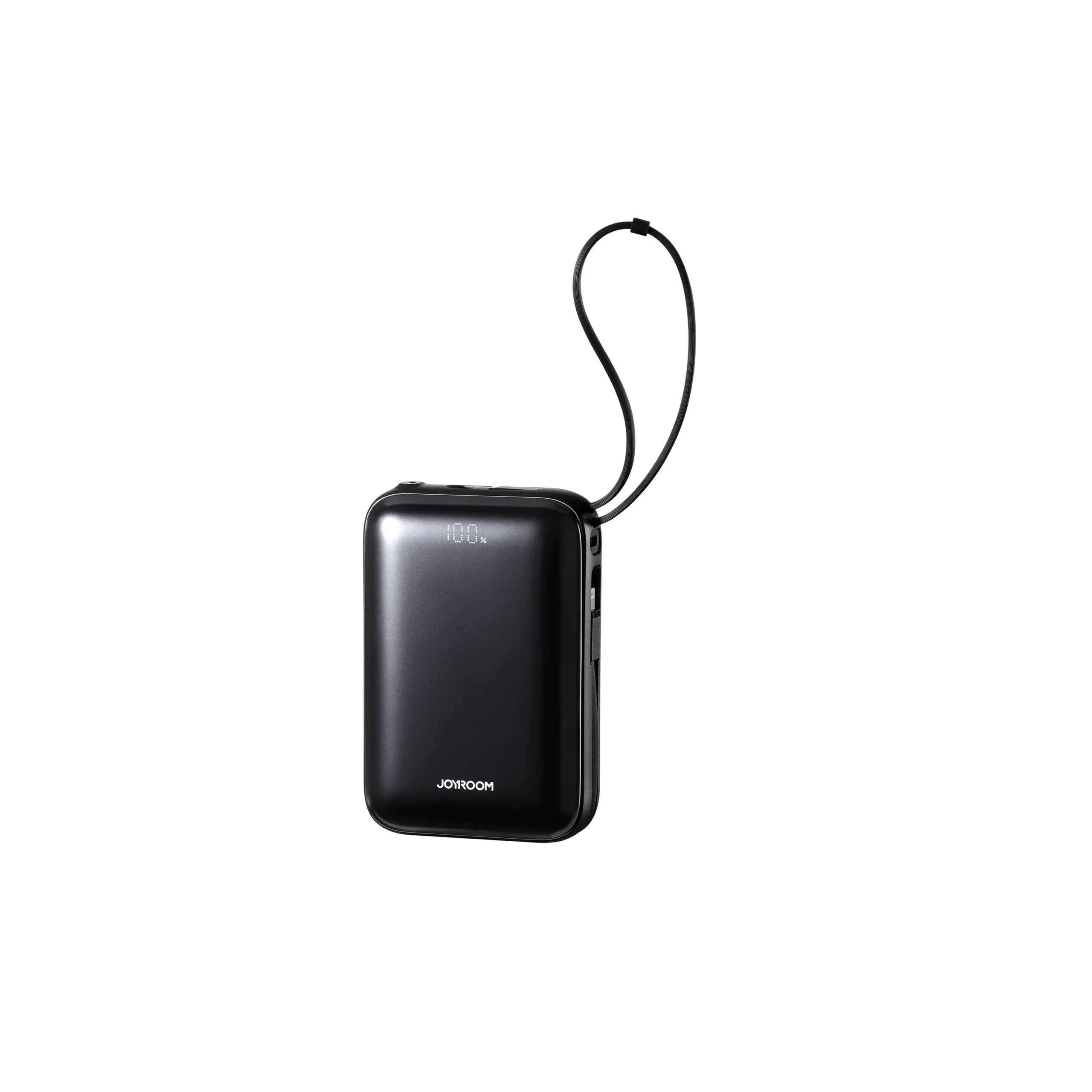 JOYROOM JR-PBF29 22.5W Mini Power Bank with Built-in Dual Cables 20000mAh-Black