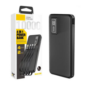 Aspor A300 PD 10000mAh 22.5W 4 in 1 Fast Charging Power Bank LCD Display