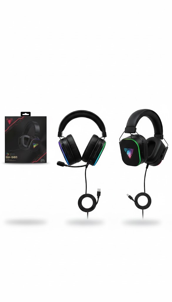 JEDEL GH-560 USB 7.1 RGB GAMING HEADSET