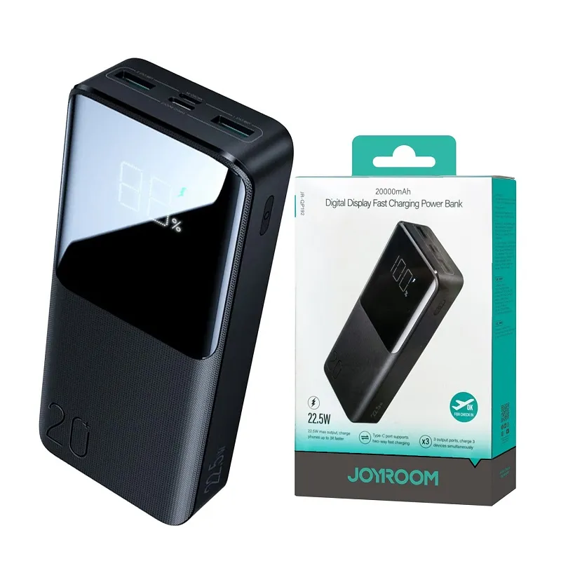 JOYROOM JR-QP192 22.5W Power Bank 20000mAh-Black