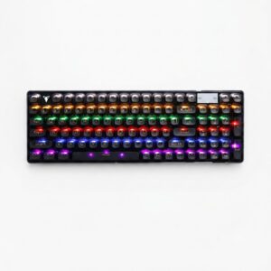 JEDEL KL139B RGB Transparent Mechanical Gaming Keyboard
