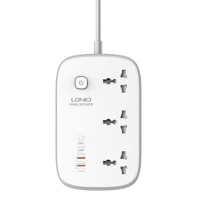 LDNIO Sc6 45W GaN Power Strip with Fast Charging Technology