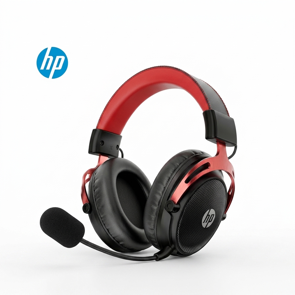 HP GH20 Wireless + Bluetooth + Wired HeadPhone BLACK