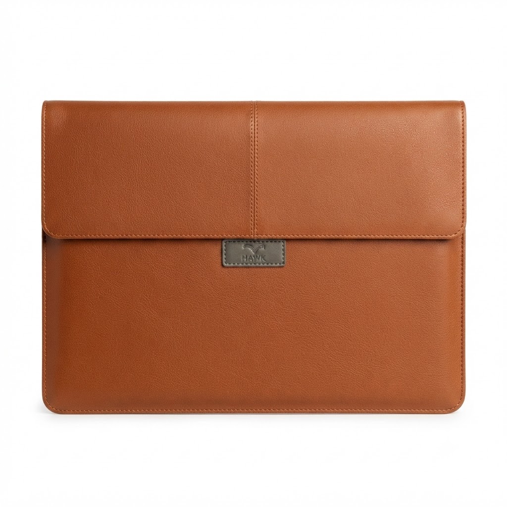 HAWK LP-TXB 15 Inch Brown Premium Laptop Sleeve