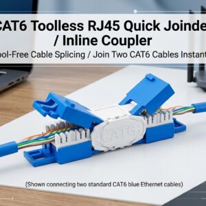 CAT6 Toolless RJ45 Quick Joinder