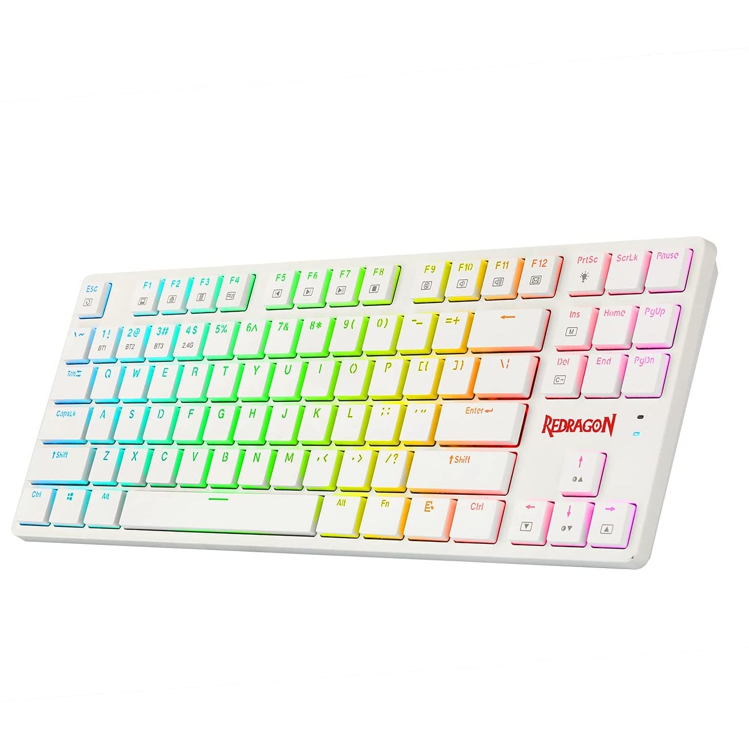 Redragon K539W ANUBIS 80% Wireless RGB Mechanical Keyboard (White)