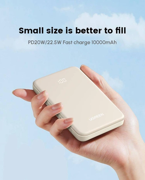 UGREEN 10000mAh 20W 1C1A 2WAY Fast charging Power Bank 25684