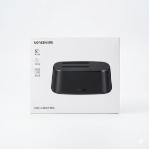 UGREEN CM198 USB-B 2.5/3.5-inch dual-disk SATAⅢ dock hard drive box (Support offline copying) 60737