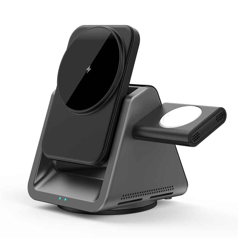WIWU WI‐W018 3 in 1 Cableless charger for phone/ watch/ airpds