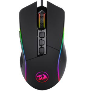 Redragon M721-PRO LONEWOLF 2 RGB Wired Gaming Mouse, 32,000 DPI (Black)