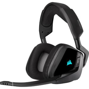 Corsair VOID RGB ELITE Wireless Premium Gaming Headset with 7.1 Surround Sound — Carbon