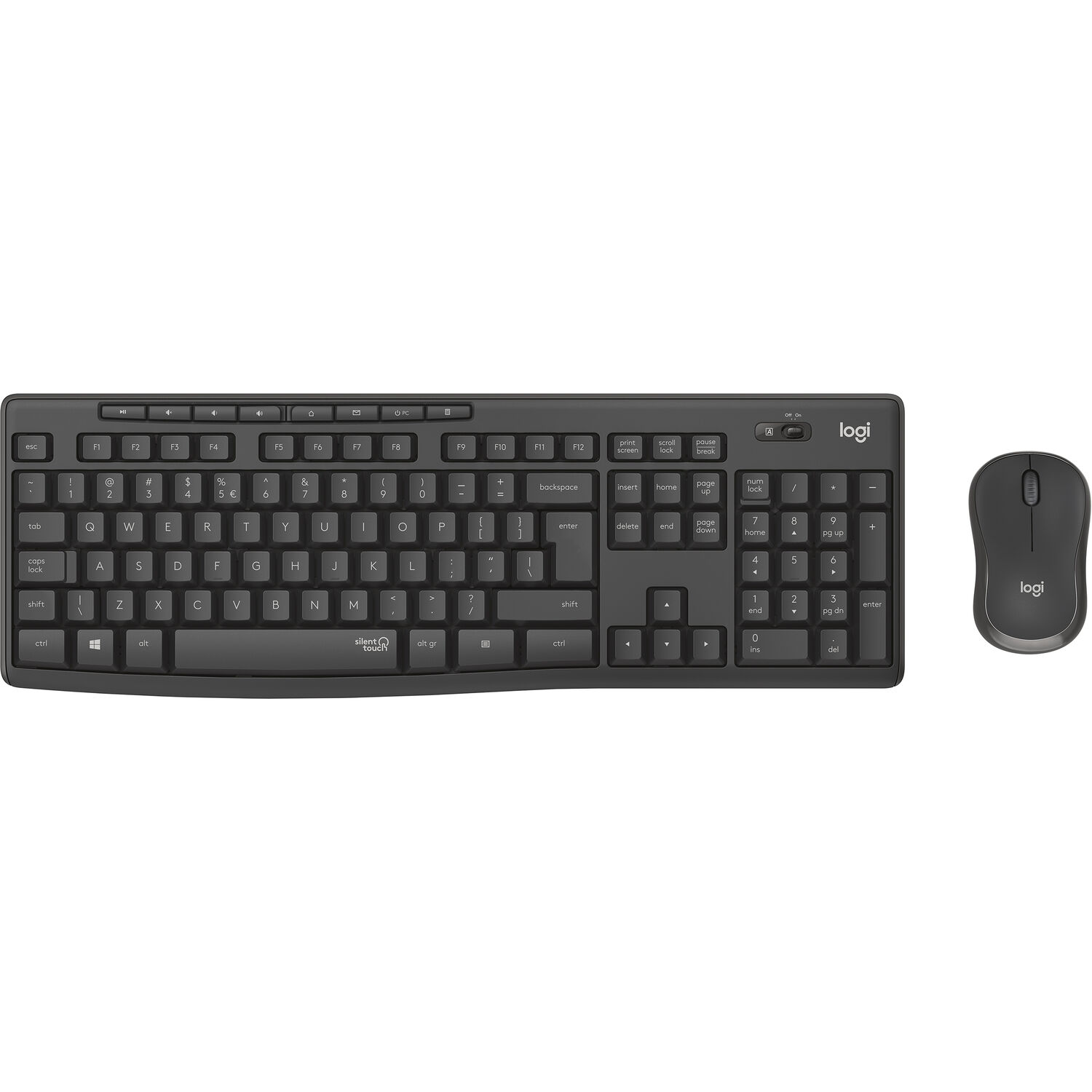 Logitech MK295 Silent Wireless Keyboard Mouse Combo