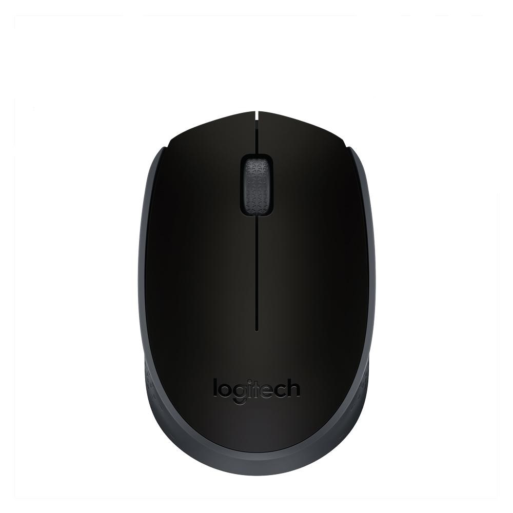 Logitech B170 Wireless USB Mouse (Black)