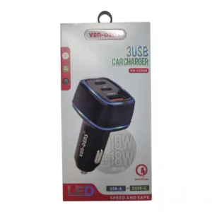 VEN DENS VD-CC008 3 PORT 15W 18W 2C & 1A